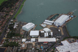 Trafalgar Wharf aerial